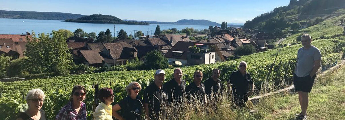 Wanderung am Bielersee bei Martin Mürset in Twann