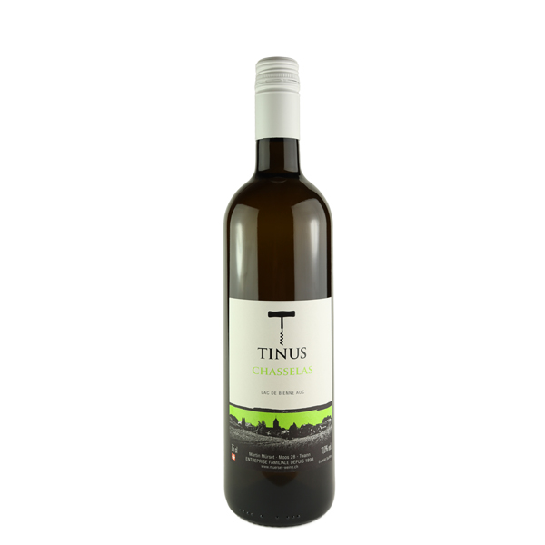 Flasche Chasselas, Tinus-Etikette