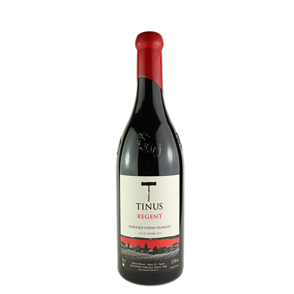 Flasche Regent Barrique, Tinus-Etikette